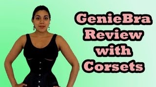 Wearing a Genie Bra with Corsets  Lucys Corsetry [upl. by Ninnetta607]