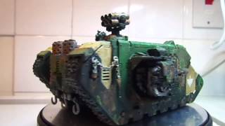 Warhammer 40K dark angels land raider [upl. by Nivak540]