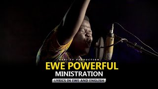 EWE WORSHIP SONGS  LIVE WORSHIP  COURAGE GIDI [upl. by Evol449]