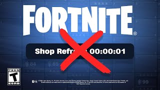 Fortnite Changed The Item Shop [upl. by Busey]