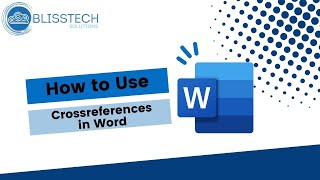 How to use crossreferences in Word [upl. by Tore]