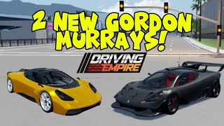 2 NEW GORDON MURRAYS IN DRIVING EMPIRE T50 T50S NIKI LAUDA [upl. by Stanhope643]