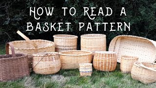 Beginner Basket Weaving  Learn to Read a Basket Pattern [upl. by Iphigeniah]