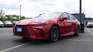 2025 Toyota Camry XSE AWD Review  The Best New Hybrid Sedan [upl. by Aiuqal]