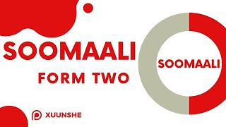 Soomaali Form Two Casharka 20aad [upl. by Christa873]