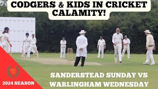 CODGERS amp KIDS IN VILLAGE CALAMITY Sanderstead Sunday vs Warlingham Wednesday  What Day Is it [upl. by Adamski]