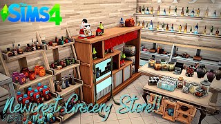 Newcrest Grocery Store  Speed Build  Building Newcrest  No CC  No Mods [upl. by Sascha482]