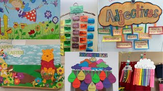 Preschool decoration ideasClassroom decoration designWall decoration ideasdoor decoration ideas [upl. by Eemyaj]