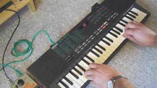 YAMAHA VSS200 Sampling Keyboard  Small Stone by RetroSound [upl. by Dotti697]