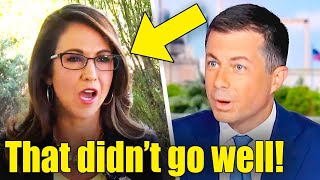 Lauren Boebert Tries Attacking Pete Buttigieg FAILS MISERABLY [upl. by Ahsiram357]