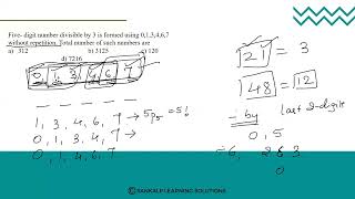 Permutations and combinations  Maths  Session 21 [upl. by Robbert97]