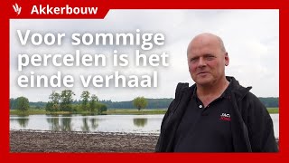 Akkerbouwer over zware regenval Voor deze percelen is het einde verhaal [upl. by Goda]