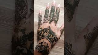 Mehndi design simple mehndi design shorts mehndi  viral shortsfeed trending ytshorts [upl. by Ymorej]