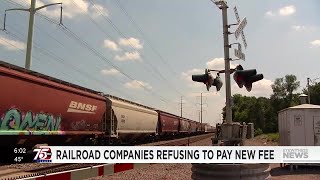 Major railroads refuse to pay new state fee meant to improve safety [upl. by Imar310]