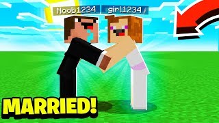 I Married Noob1234 In Minecraft Ends BAD [upl. by Yvette]