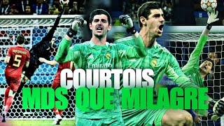 NARRAÇÕES de ARREPIAR de DEFESAS MILAGROSAS do COURTOIS realmadrid goleiro [upl. by Etnoved]