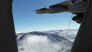 Flying into Bardufoss Norway ENDU in the BAE146 Footage is from MSFS 2020 NEAR TAIL STRIKE [upl. by Siari]