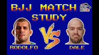 BJJ Match Study Rodolfo Vieira vs Kit Dale Black Belt CBD Invitational [upl. by Airdua824]