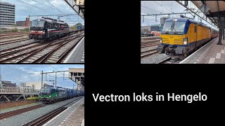 siemens vectron loks in Hengelo [upl. by Hobbie839]