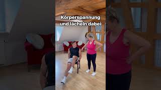 Stuhl workout mit Mama homeworkout [upl. by Soracco]