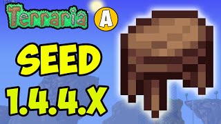 Terraria how to get STEP STOOL NEW SEED 1449  Terraria 1449 Step Stool [upl. by Turnbull]