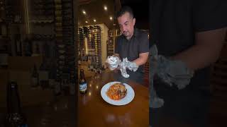 Seafood Pasta Cartoccio In Foil 🤤🍝🐟 pasta seafood seafoodpasta viral food shorts fyp asmr [upl. by Arahsak149]