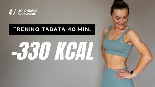 WYZWANIE JESIEŃ 🔥4 Trening odchudzający TABATA 330 KCAL [upl. by Eenolem]