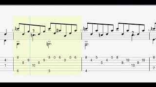 Franz Liszt Liebestraum No 3 Dreams of Love full tablaturesheet music for fingerstyle guitar [upl. by Holcman]