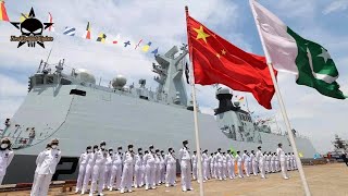 PNS Taimur Pakistan receives second warship from China [upl. by Gasperoni983]