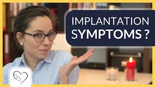 Implantation symptoms amp early pregnancy signs [upl. by Aissila]