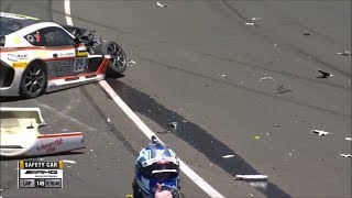 Will Tregurtha crash  Ginetta 88  2018 Bathurst 12h [upl. by Airb52]