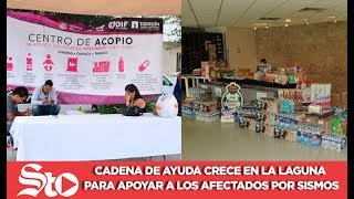 Cadena de ayuda crece en La Laguna [upl. by Madel]