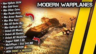 Modern Warplanes Mod Apk Latest Version  March 9 2024 [upl. by Cote539]