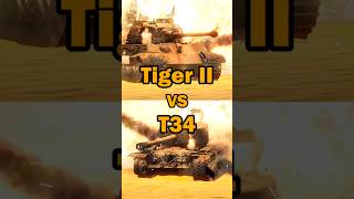 Does The Tiger II Have A Better Gun Than The T34 [upl. by Intihw24]