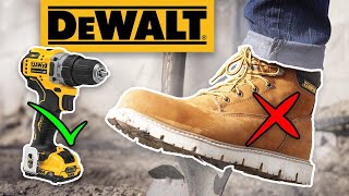 Never Trust a Fart or DeWalt Boots  CUT IN HALF [upl. by Anawd]