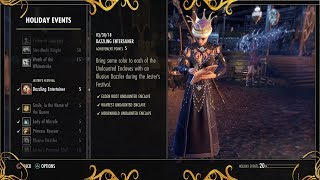 Elder Scrolls Online  Jester Festival  Illusive Dazzler Achievement [upl. by Ativla348]