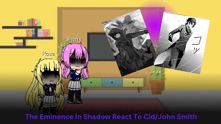 The Eminence In Shadow reacts to CidShadowJohn Smith  22  RusEng [upl. by Airdnua]