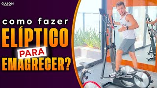 Como fazer elíptico para emagrecer  Aprenda a fazer da maneira correta [upl. by Caterina975]