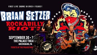 BRIAN SETZER OF THE STRAY CATS LIVE 2023 1st Live Shows In Over 4 Years Greensburg Pa [upl. by Xavier]