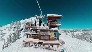 Alpental at Snoqualmie Summit 2023 Edelweiss lift [upl. by Llewkcor884]