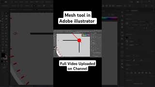 Mesh Tool with practical Examples adobe illustrator adobeillustrator adobe shorts [upl. by Sadnalor]