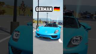 German🇩🇪 Or Italian🇮🇹 Cars🤔 drivingempire porsche italy pagani caredit shorts [upl. by Cahn]