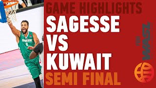 Highlights Sagesse vs Kuwait  WASL SEMI FINALS  31 May 2024 [upl. by Nillok]