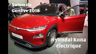 Hyundai Kona electrique 2018 [upl. by Crespi294]