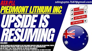 UPSIDE IS RESUMING  PLL STOCK ANALYSIS  PIEDMONT LITHIUM INC STOCK [upl. by Lachish100]