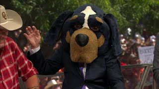 Lee Corsos headgear pick for Tennessee vs Oklahoma with Blake Shelton  College Gameday [upl. by Adnoraj]