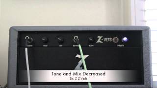 Dr Z ZVerb through a Fender Twin Reverb amp [upl. by Lilith]