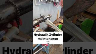 Hydraulik Zylinder reparieren 🧰 🛠️ RIDGIDTools MilwaukeeTool hydraulics mechanical shorts [upl. by Ydnic]