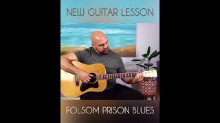 NEW Folsom Prison Blues by Johnny Cash Full Song Tutorial [upl. by Earised]