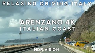 Driving Italian Coast  To Arenzano 04 November 2023 [upl. by Harrison]